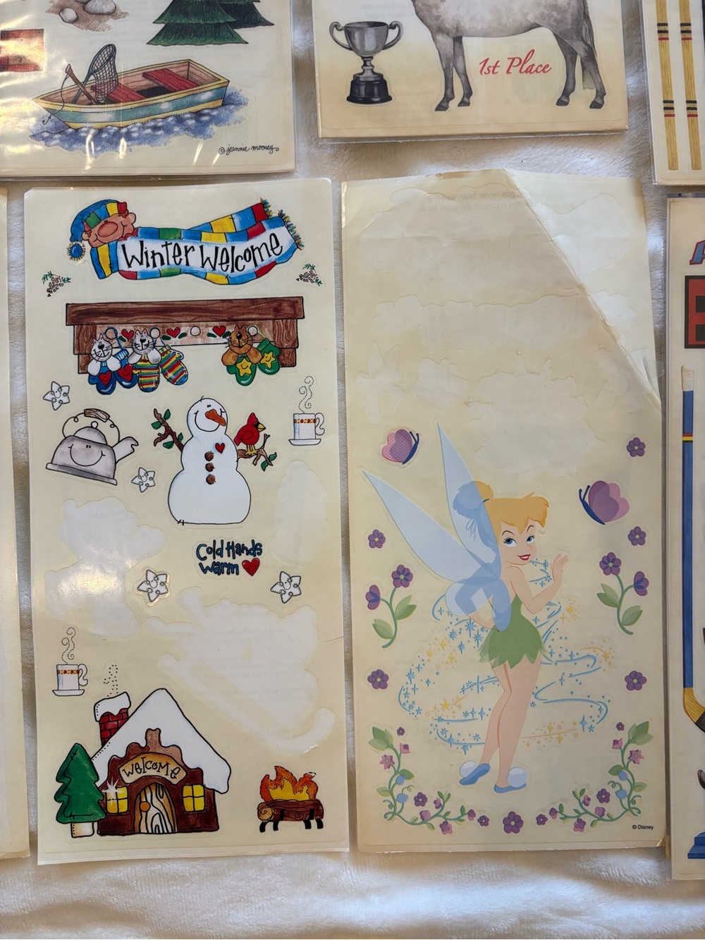 Vintage SandyLion Scrapbook Sticker Lot 2000-2004 - 14 new, 9 partial packages - Picture 13 of 14